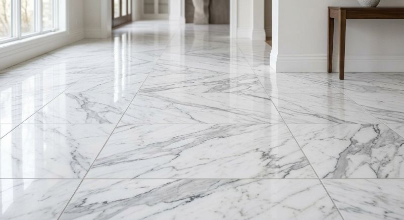 Marble Tile Floor Installation in Wilmington, NC