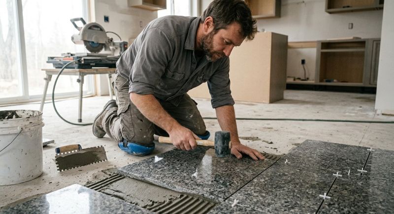 Terrazzo Flooring Installation in Wilmington, NC