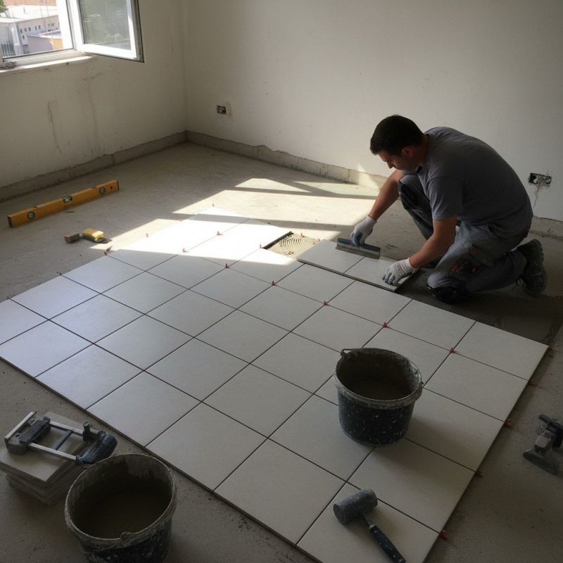 Mosaic Tile Floor Installation in Baltimore, MD