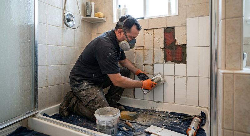 Shower Tile Repair in Denver County, CO