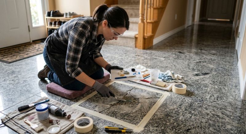 Slate Floor Repair in Overland Park, KS