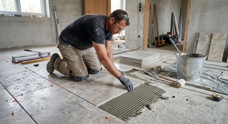 Terrazzo Flooring Installation in Overland Park, KS