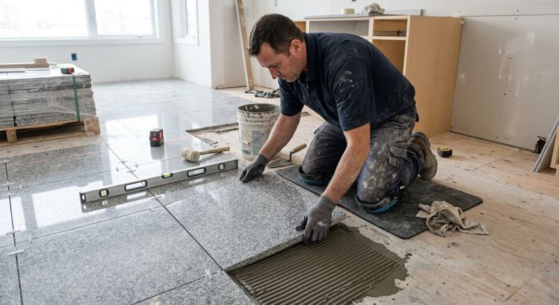 Terrazzo Flooring Installation in Olathe, KS
