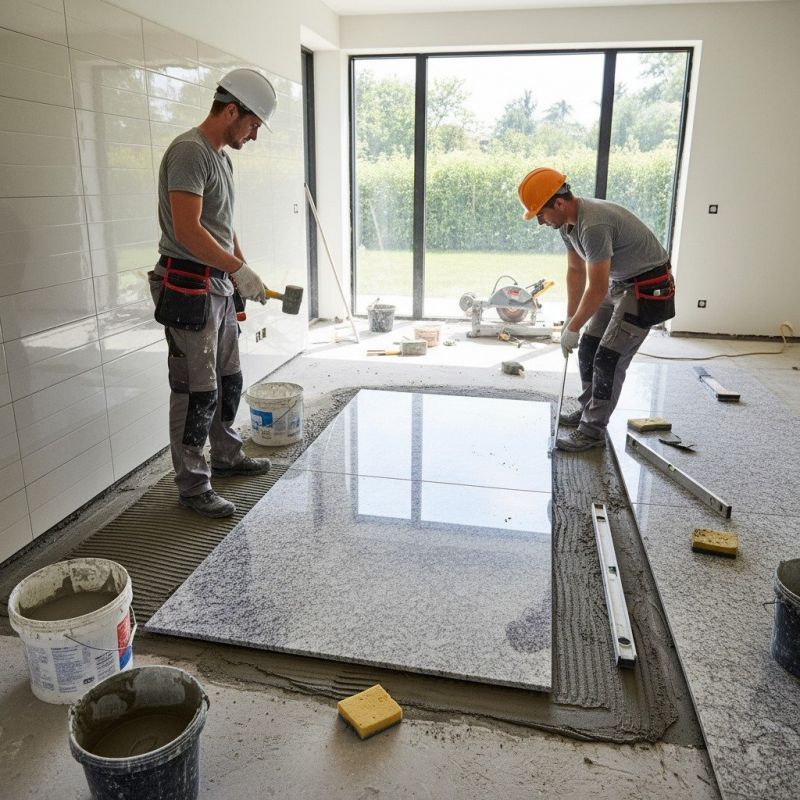 Terrazzo Tile Installation in Overland Park, KS