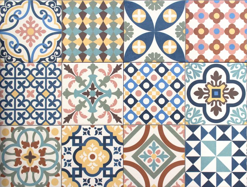 Patterned Tile Design