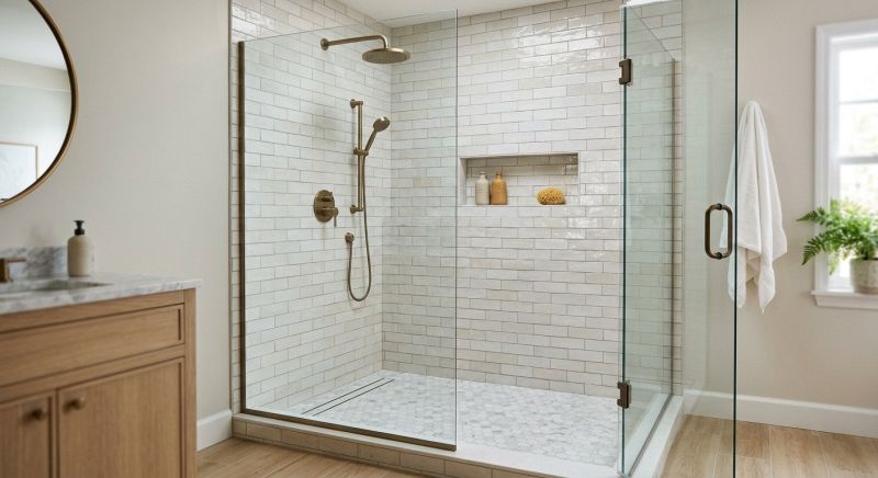 Tile Shower Renovation in Conroe, TX